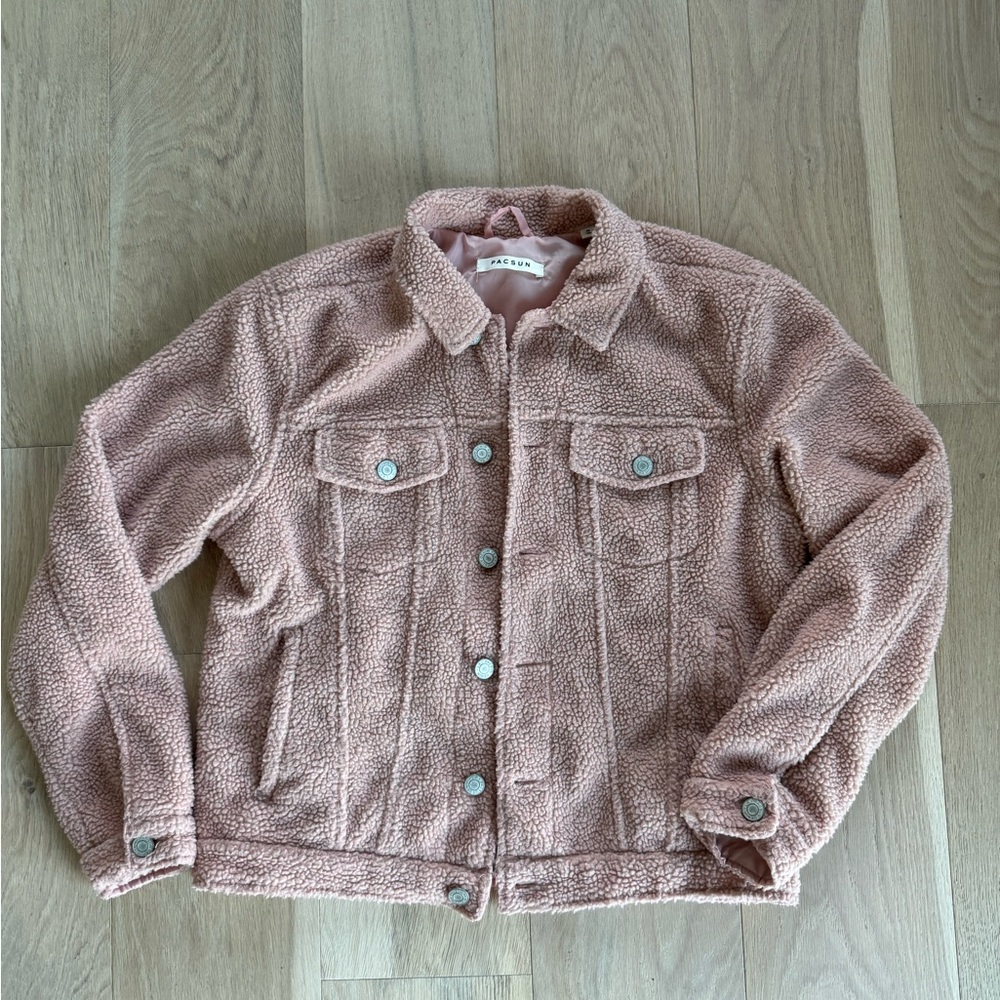 Pacsun Pink corduroy jacket
